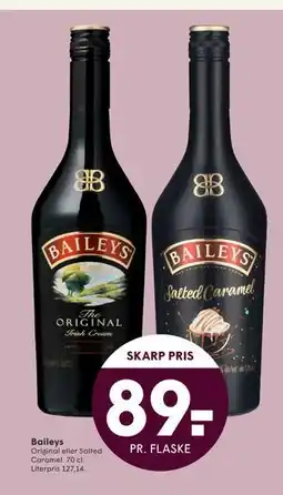 SPAR Baileys, DKK 89 tilbud