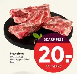 SPAR Stegeben, DKK 20 tilbud