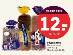 SPAR Pågen Brød, DKK 12 tilbud