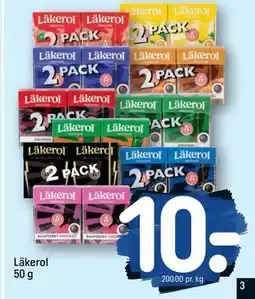 REMA 1000 Läkerol 50 g, DKK 10 tilbud