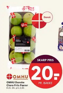 SPAR OMHU Danske Clara Friis Pærer, DKK 20 tilbud
