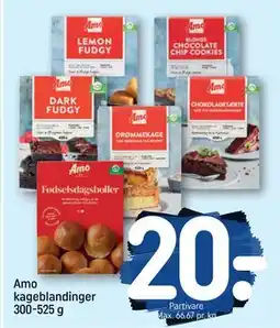 REMA 1000 Amo kageblandinger 300-525 g, DKK 20 tilbud