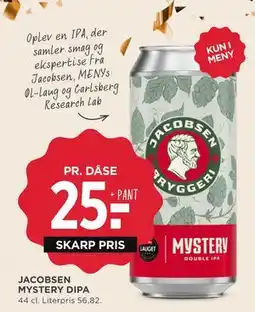 MENY JACOBSEN MYSTERY DIPA, DKK 25 tilbud