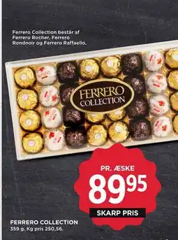 MENY FERRERO COLLECTION, DKK 89.95 tilbud
