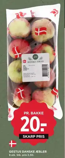 MENY GESTUS DANSKE ÆBLER, DKK 20 tilbud