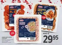 MENY STEFF HOULBERG TOPPING, DKK 29.95 tilbud