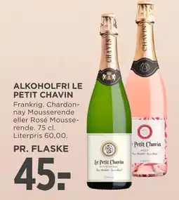 MENY ALKOHOLFRI LE PETIT CHAVIN, DKK 45 tilbud