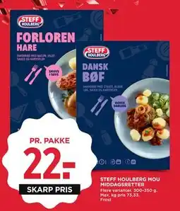 MENY STEFF HOULBERG MOU MIDDAGSRETTER, DKK 22 tilbud