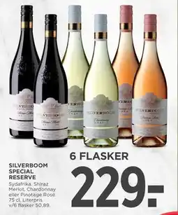 MENY SILVERBOOM SPECIAL RESERVE, DKK 229 tilbud