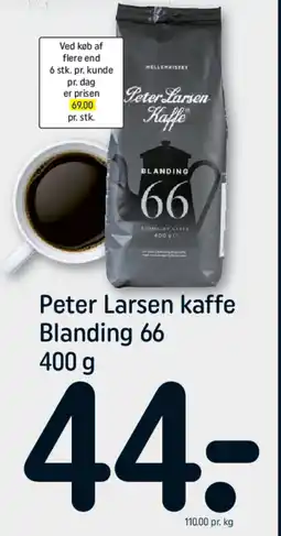 REMA 1000 Peter Larsen kaffe Blanding tilbud