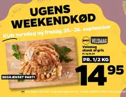 Netto Velsmag skank af gris tilbud