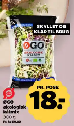 Netto ØGO økologisk kålmix tilbud