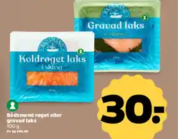Netto Bådsmand røget eller gravad laks tilbud