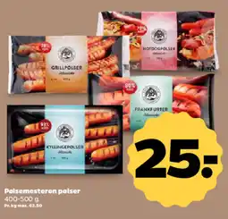 Netto Pølsemesteren pølser tilbud