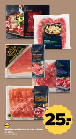 Netto Premieur udenlandske specialiteter tilbud