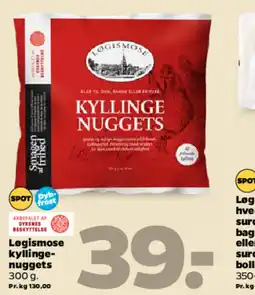 Netto Løgismose økologiske hvedekerne boller, surdejs- baguette eller hvede surdejs- boller tilbud
