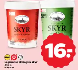 Netto Løgismose økologisk skyr tilbud