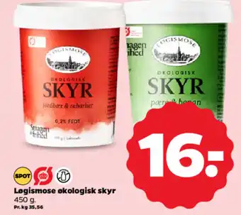 Netto Løgismose økologisk skyr tilbud