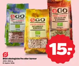 Netto ØGO økologiske frø eller kerner tilbud