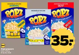 Netto Popz popcorn tilbud