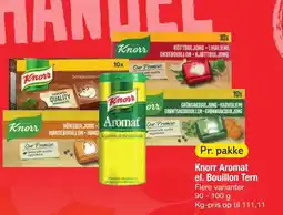 Fakta Tyskland Knorr Aromat el. Bouillon Tern tilbud