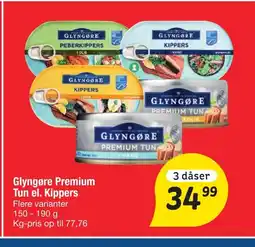 Fakta Tyskland Glyngøre Premium Tun el. Kippers Flere varianter tilbud