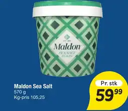 Fakta Tyskland Maldon Sea Salt tilbud