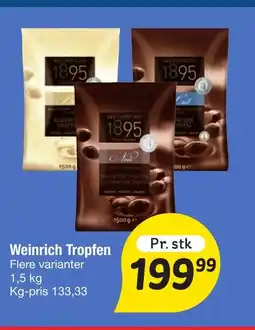Fakta Tyskland Weinrich Tropfen tilbud