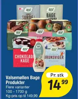 Fakta Tyskland Valsemøllen Bage Produkter Flere varianter tilbud