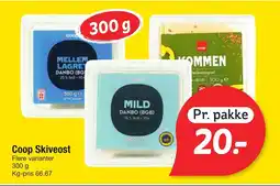 Fakta Tyskland Coop Skiveost tilbud