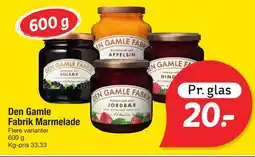 Fakta Tyskland Den Gamle Fabrik Marmelade tilbud