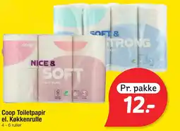 Fakta Tyskland Coop Toiletpapir el. Køkkenrulle tilbud