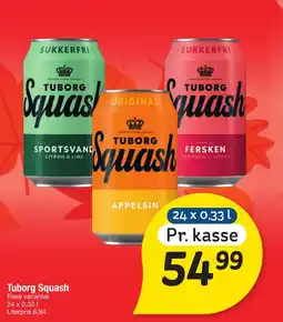 Fakta Tyskland Tuborg Squash tilbud