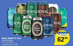 Fakta Tyskland Royal, Albani el. Faxe tilbud