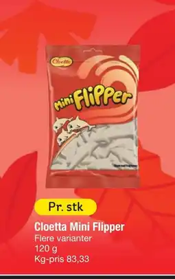 Fakta Tyskland Cloetta Mini Flipper tilbud