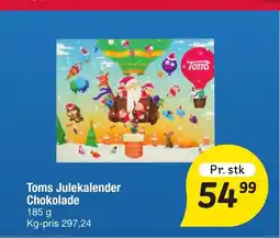 Fakta Tyskland Toms Julekalender Chokolade tilbud