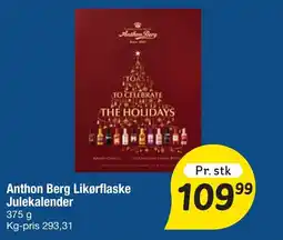 Fakta Tyskland Anthon Berg Likørflaske Julekalender tilbud