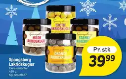 Fakta Tyskland Spangsberg Lakridskugler tilbud
