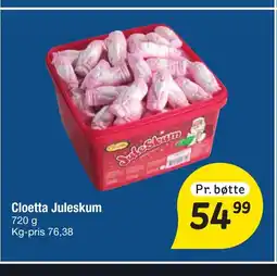 Fakta Tyskland Cloetta Juleskum tilbud