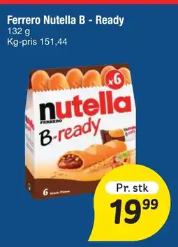 Fakta Tyskland Ferrero Nutella B - Ready tilbud