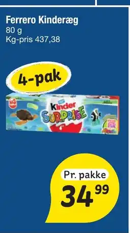 Fakta Tyskland Ferrero Kinderæg tilbud