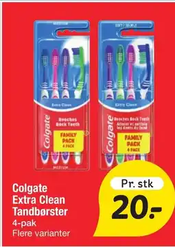Fakta Tyskland Colgate Extra Clean Tandbørster tilbud