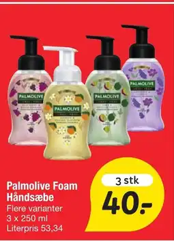 Fakta Tyskland Palmolive Foam Håndsæbe tilbud