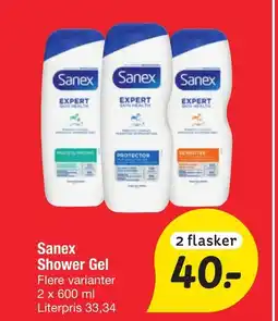 Fakta Tyskland Sanex Shower Gel tilbud