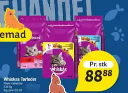 Fakta Tyskland Whiskas Tørfoder tilbud