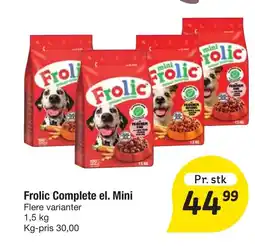 Fakta Tyskland Frolic Complete el. Mini tilbud