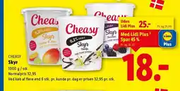 Lidl CHEASY Skyr tilbud