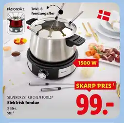 Lidl SILVERCREST KITCHEN TOOLS® Elektrisk fondue tilbud