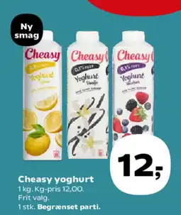 Kvickly Cheasy yoghurt tilbud