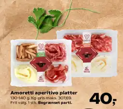 Kvickly Amoretti aperitivo platter tilbud